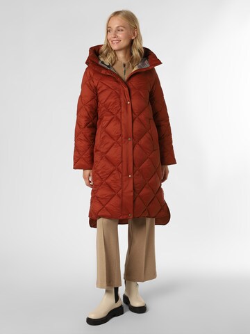 Barbour Mantel 'Sandyford' in Rot: Vorderseite