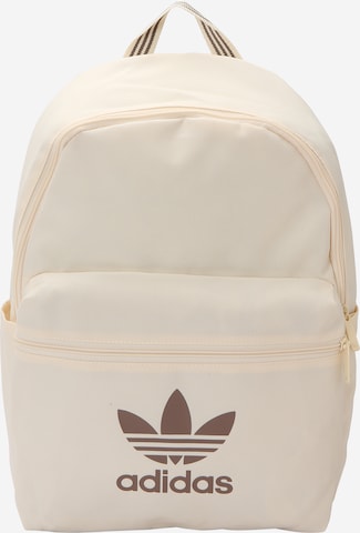ADIDAS ORIGINALS Rygsæk 'Adicolor' i beige: forside