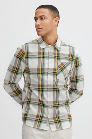 BLEND Regular fit Button Up Shirt in Brown: front