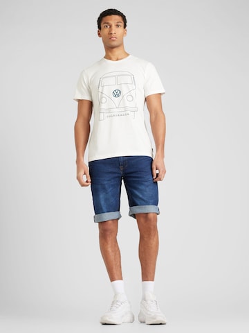 BLEND Regular Shorts in Blau