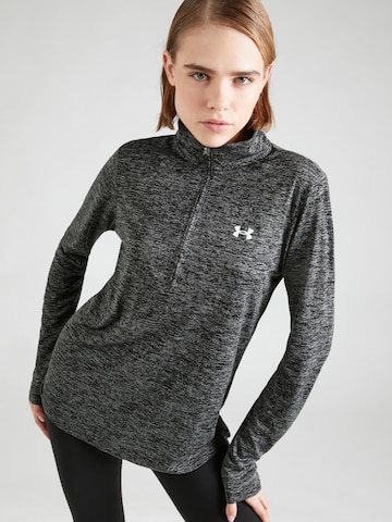 UNDER ARMOUR Sporttrui in Zwart