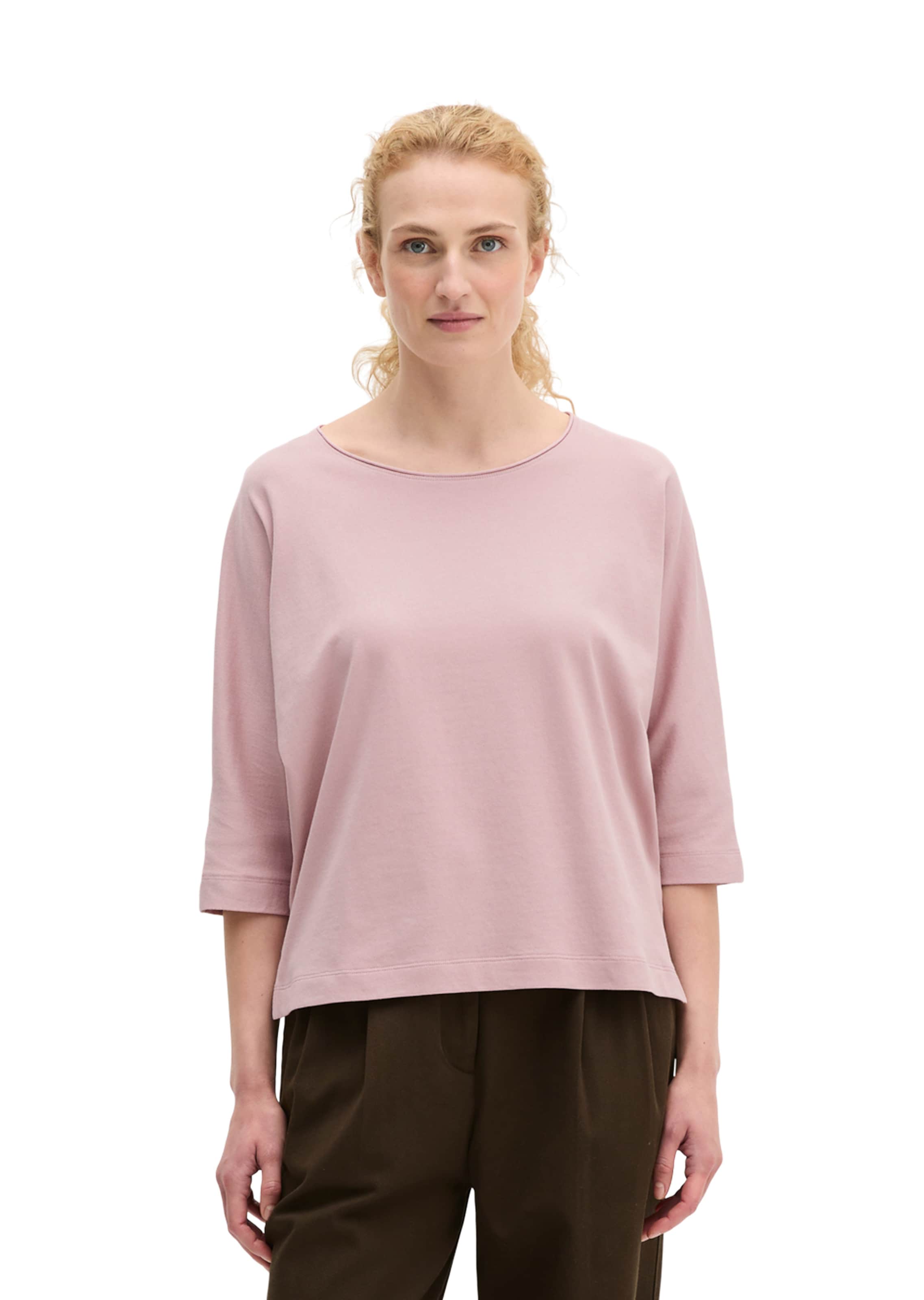 T-shirt Marc O'Polo en violet : devant
