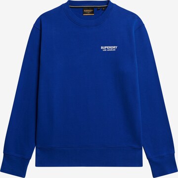 Superdry Sweatshirt in Blue: front