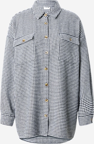 Noisy may Välikausitakki 'NMFlanny' värissä musta: etupuoli