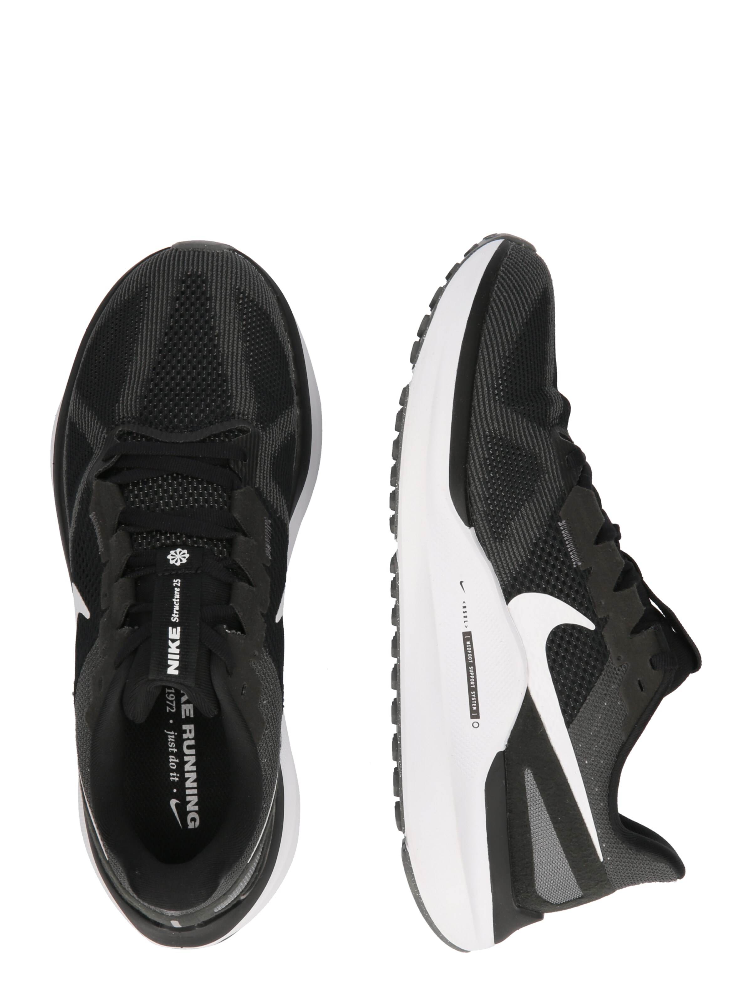 NIKE Running Shoes 'Air Zoom Structure 25' in Black