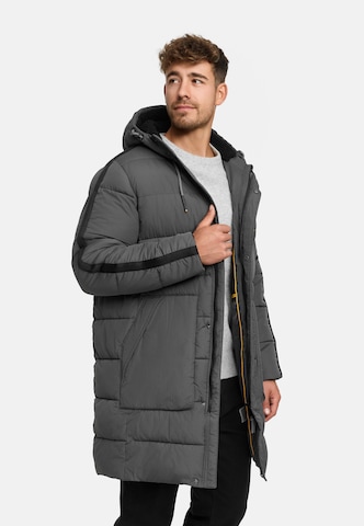 INDICODE JEANS Winter coat 'INKenter' in Grey