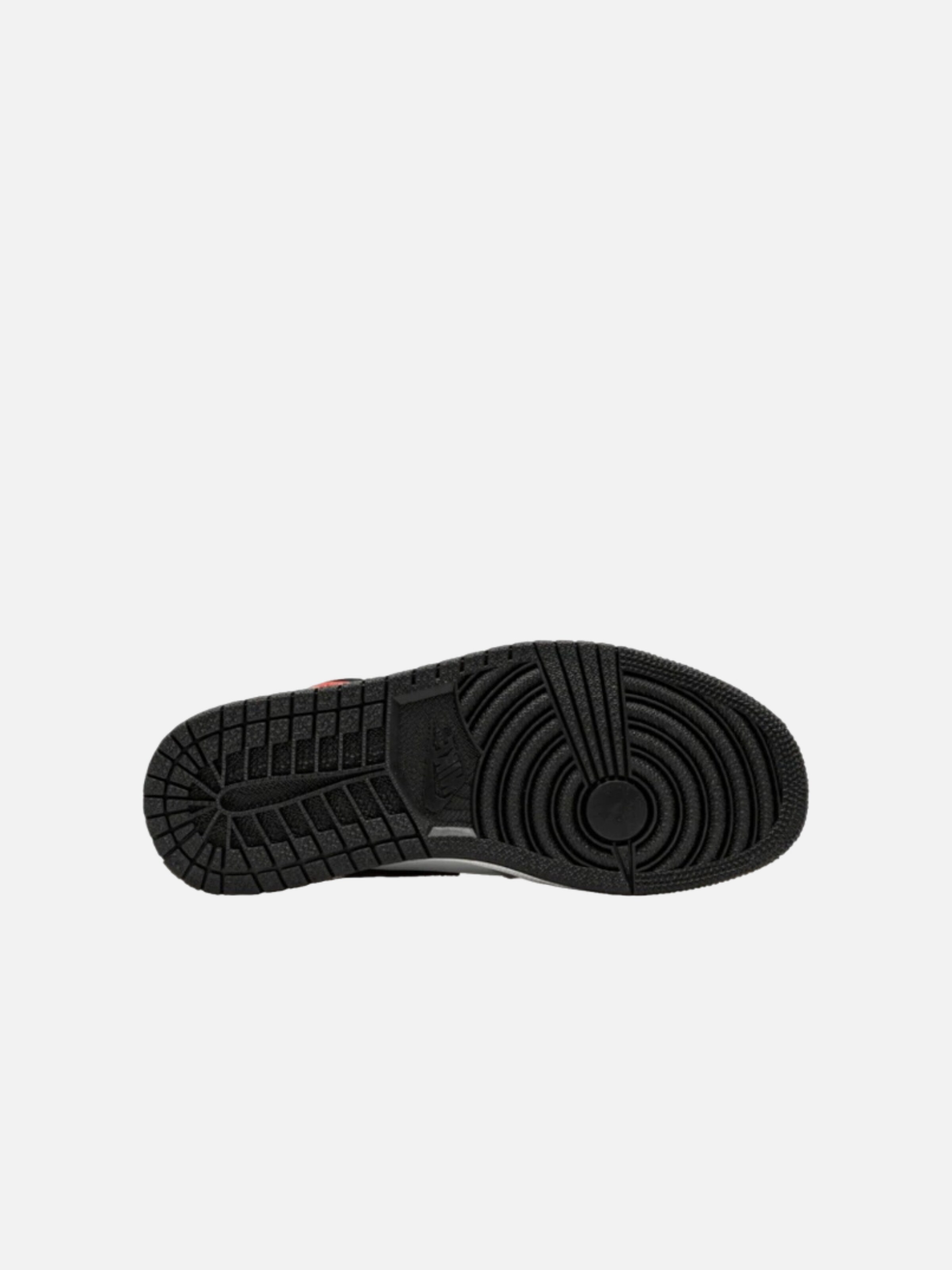 Sneaker alta 'Air 1 Retro High Light Smoke' di Jordan in rosso