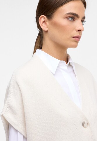 ETERNA Strickjacke in Weiß