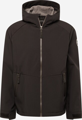 Veste outdoor ICEPEAK en noir : devant