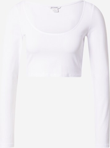 Monki - Camiseta en blanco: frente