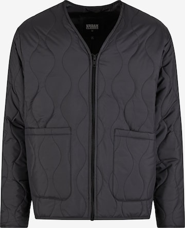 Veste mi-saison Urban Classics en noir : devant