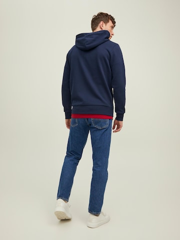 JACK & JONES Mikina 'STAMP' – modrá