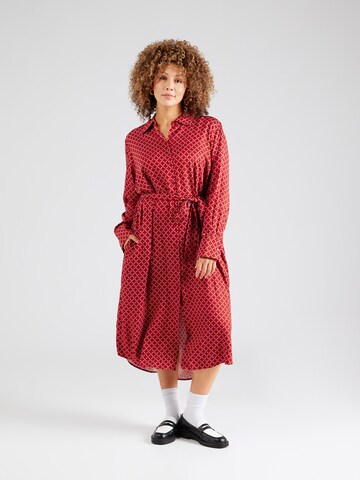 Robe-chemise Tommy Hilfiger Curve en rouge : devant