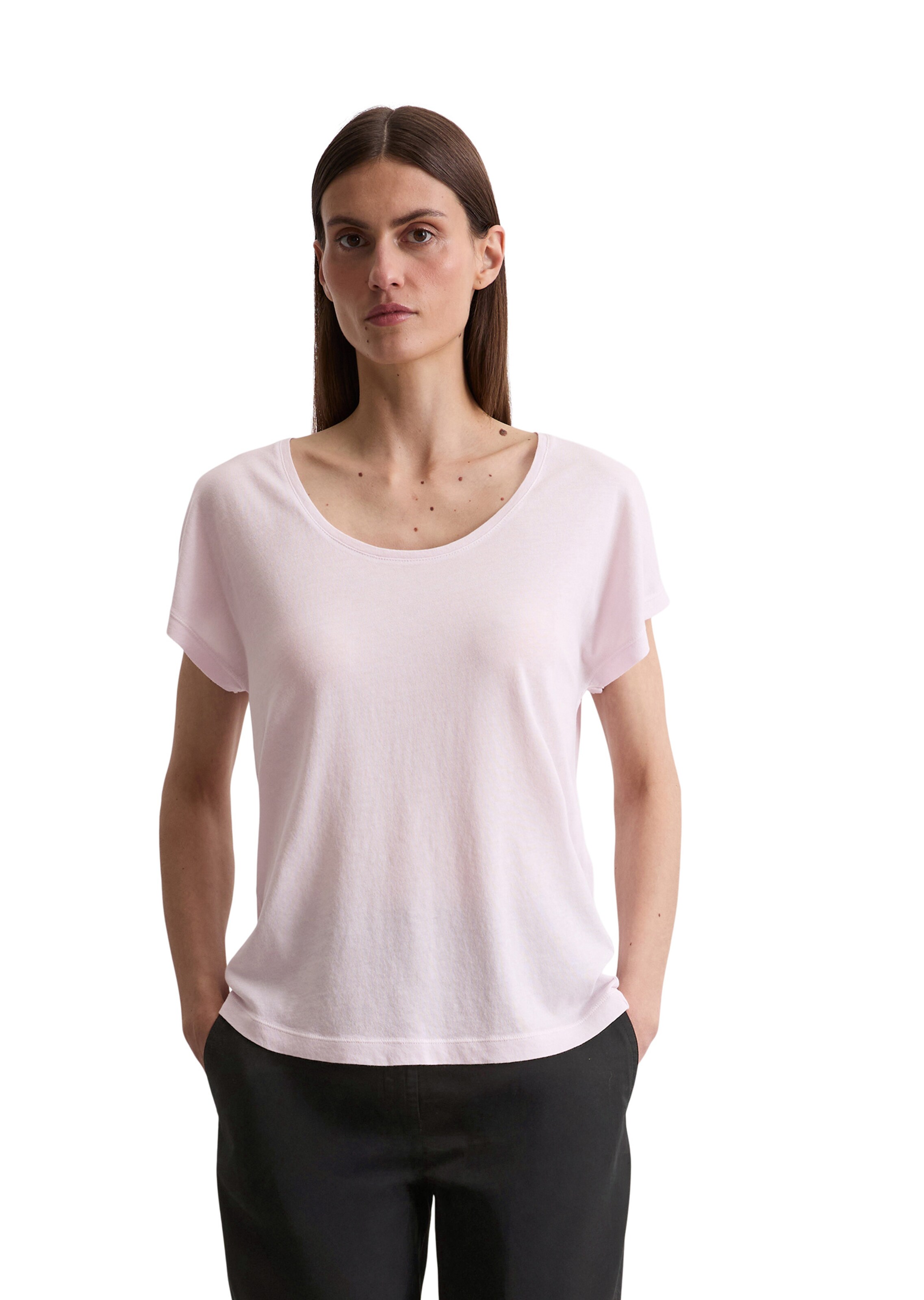 Marc O'Polo Shirt in Pink: front