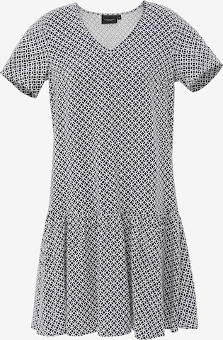Finn Flare Sommerkleid 'Print' in Blau: Vorderseite