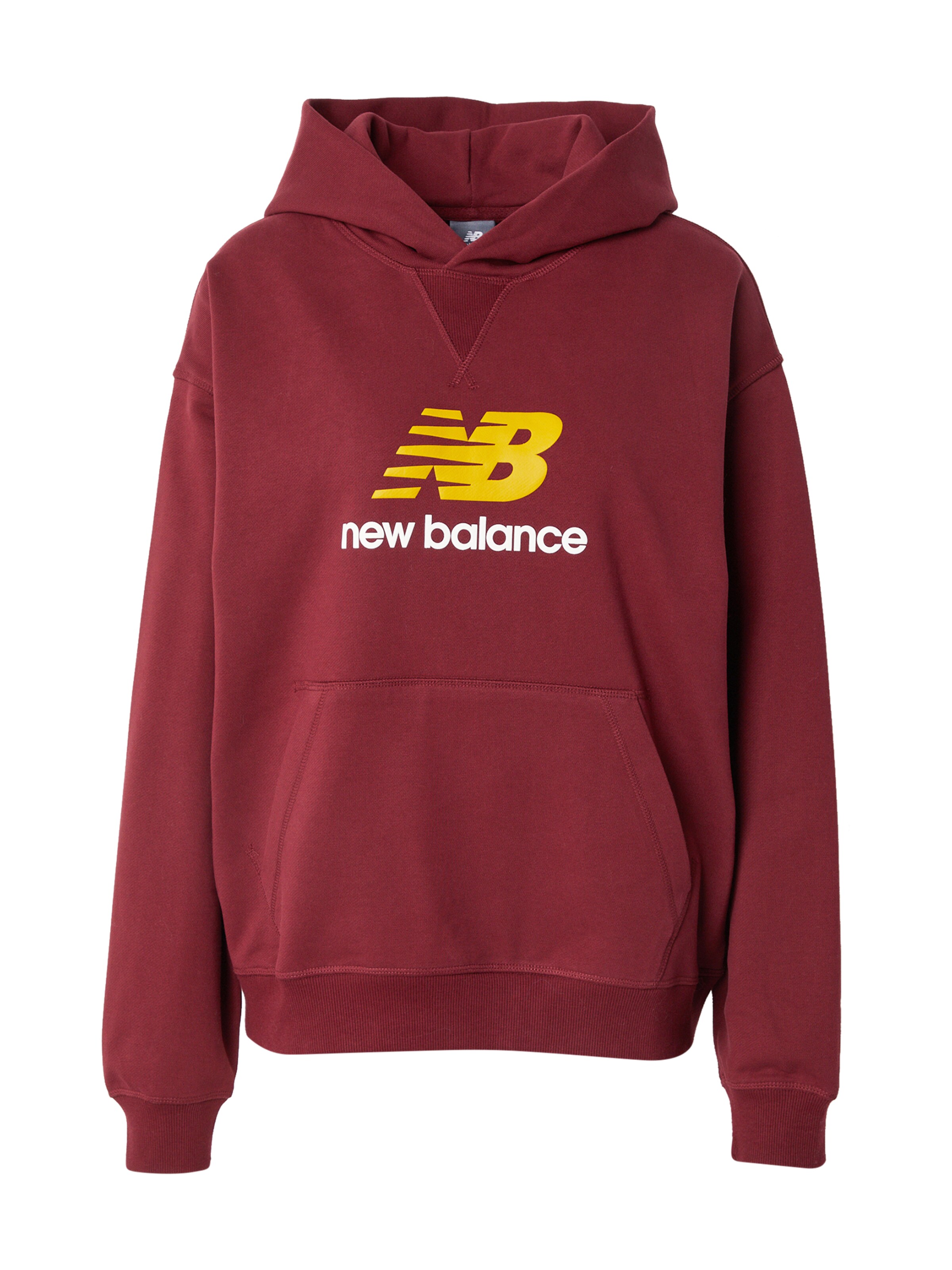 new balance Sweatshirt in Rot: Vorderseite
