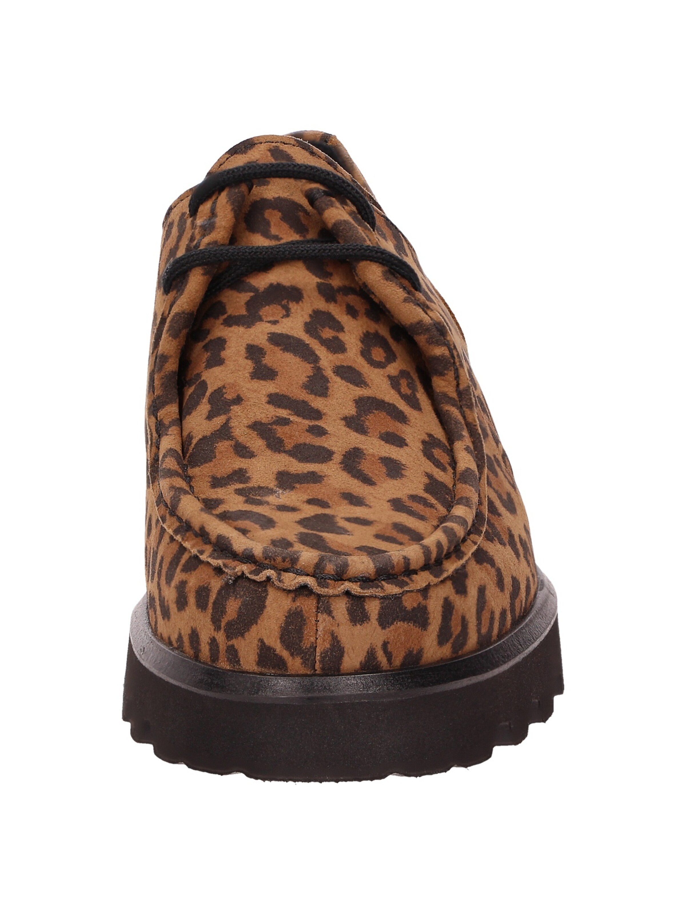 SIOUX Lace-up shoe in Brown