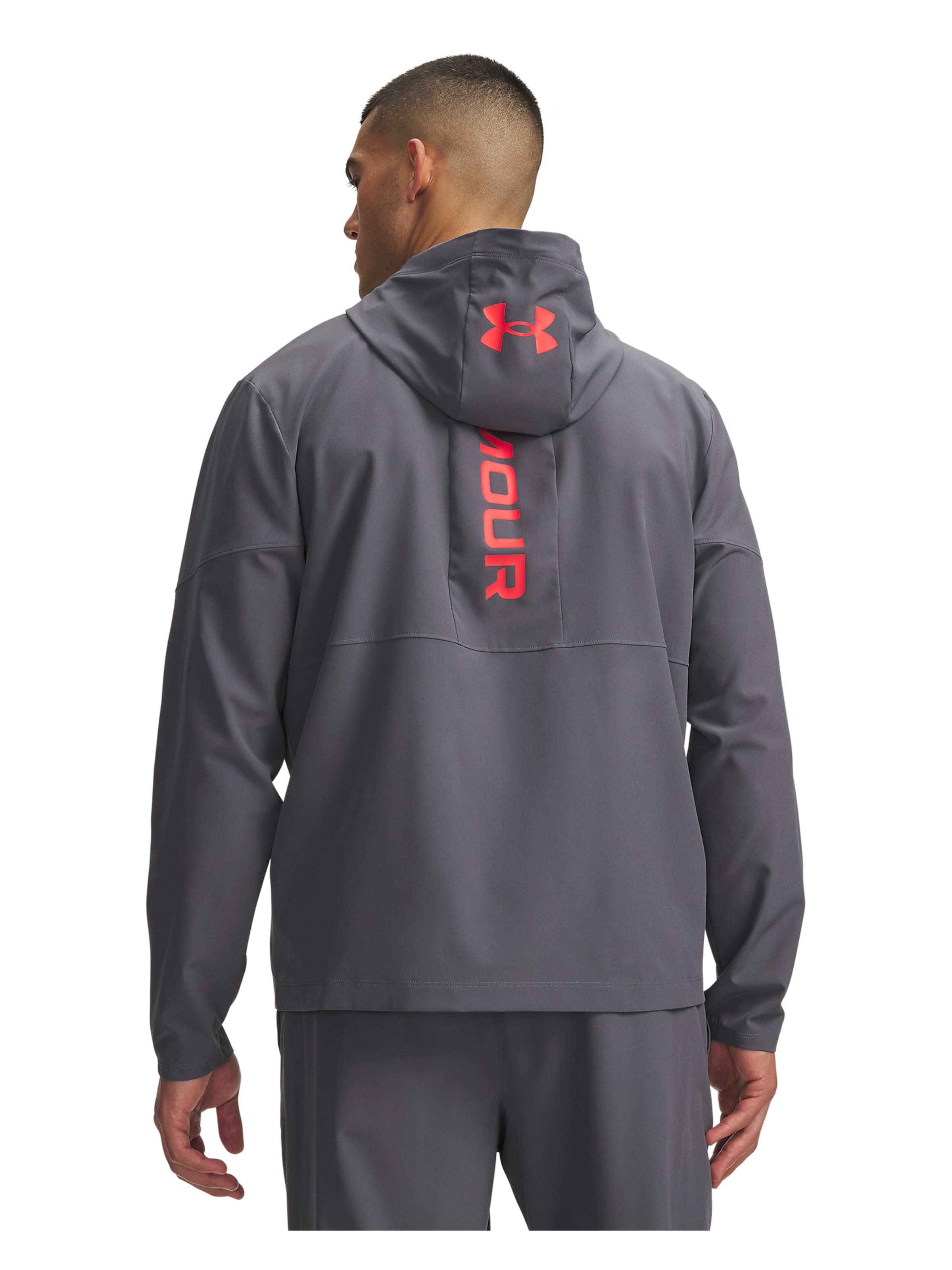 UNDER ARMOUR Sports jacket 'Tech Utility' in Grey