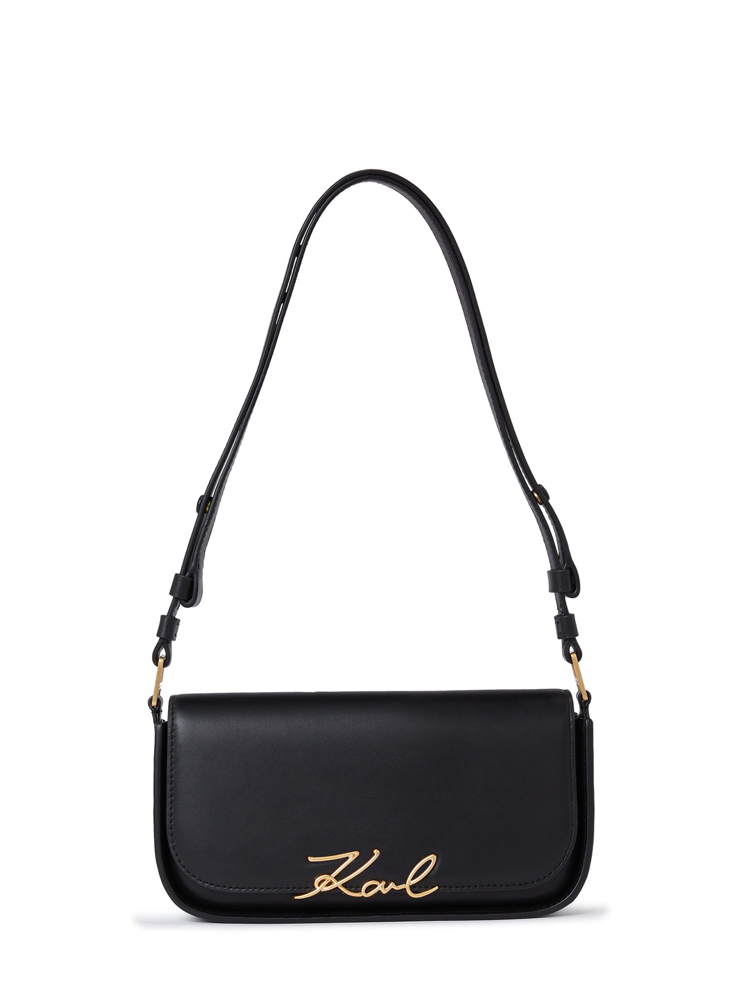Sac à bandoulière Karl Lagerfeld en noir : devant