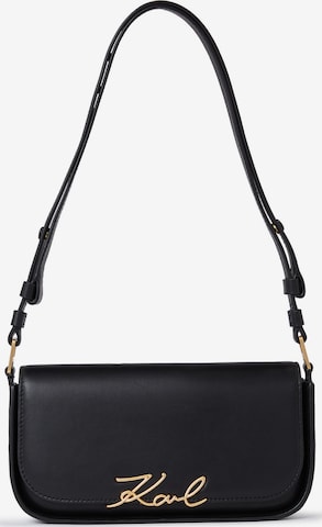 Sac à bandoulière Karl Lagerfeld en noir : devant