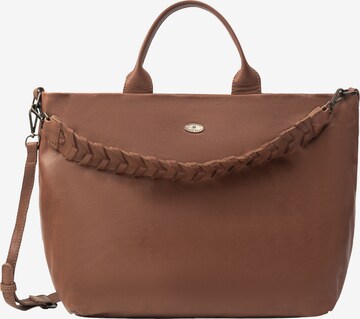 DreiMaster Vintage Handbag in Brown: front