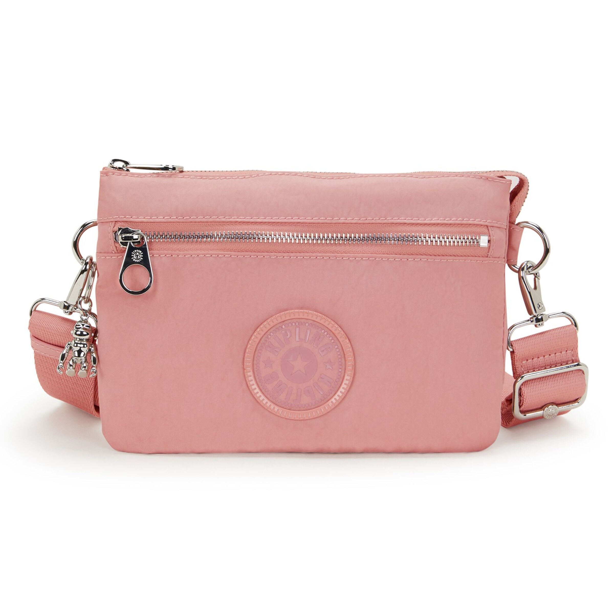 KIPLING Umhängetasche 'Riri Zip' in Pink: Vorderseite