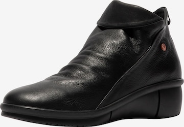 Softinos Ankle Boots in Black: front
