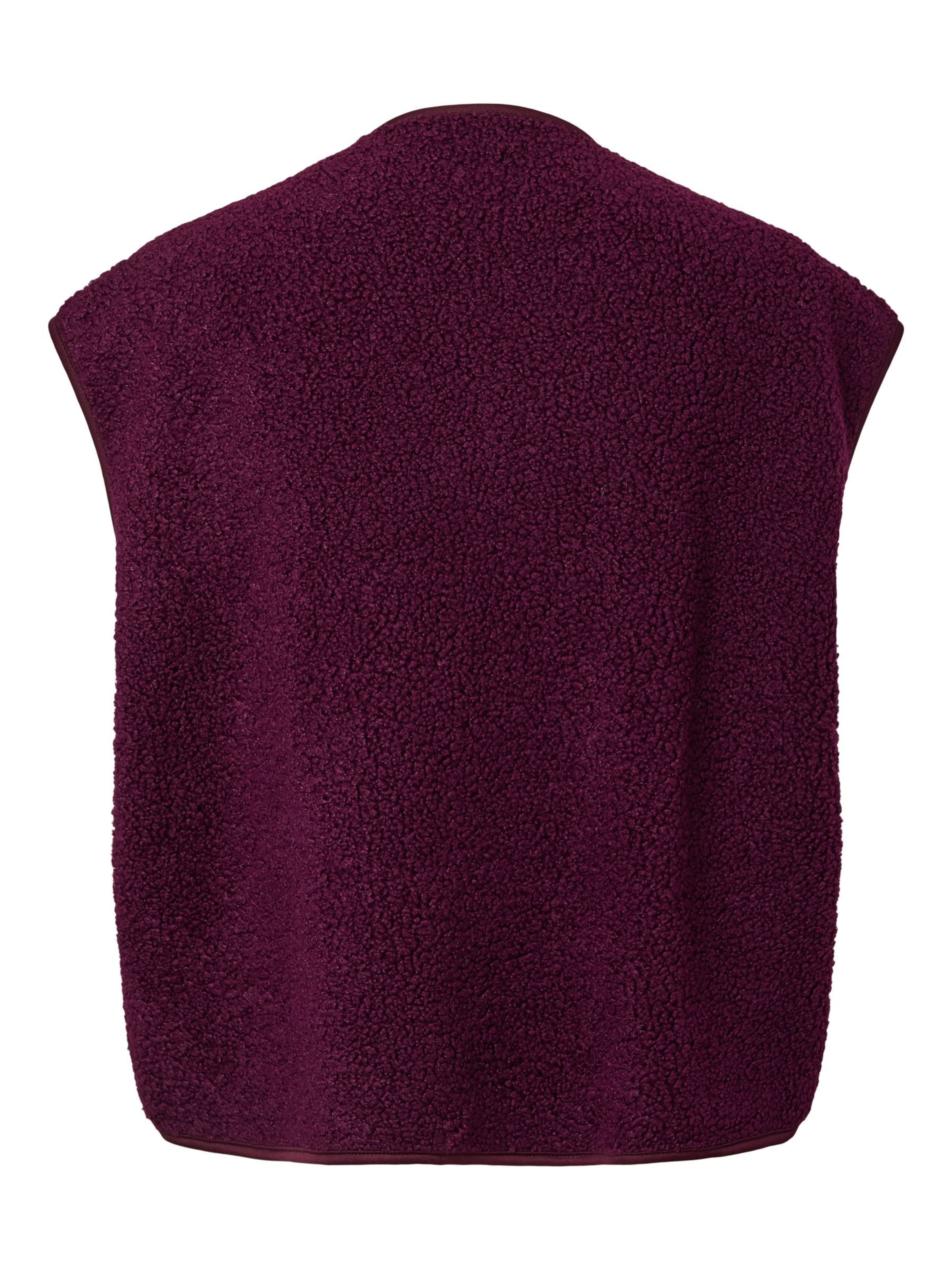 PIECES - Chaleco 'PCKATTY' en rojo