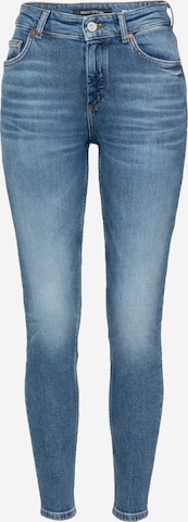 Marc O'Polo Skinny Jeans 'SKARA' in Blauw: voorkant