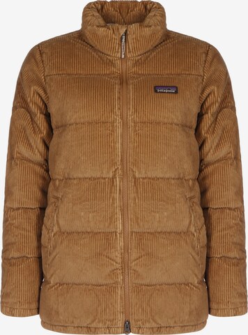 PATAGONIA Winter Jacket 'Fjord' in Brown: front