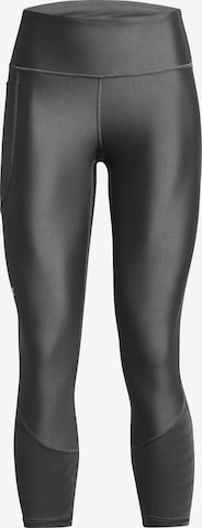 UNDER ARMOUR Skinny Workout Pants 'Vanish' in Grey: front