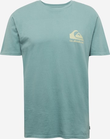 QUIKSILVER Performance Shirt 'HOW ARE YOU FEELING' in Blue: front