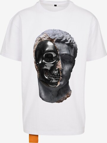 Forgotten Faces Shirt 'Sliced Tee' in Wit: voorkant