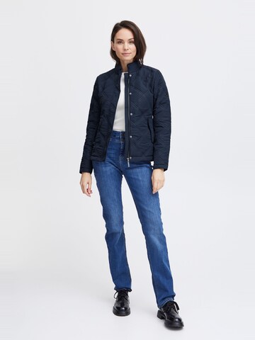 Fransa Between-Season Jacket 'FAY' in Blue