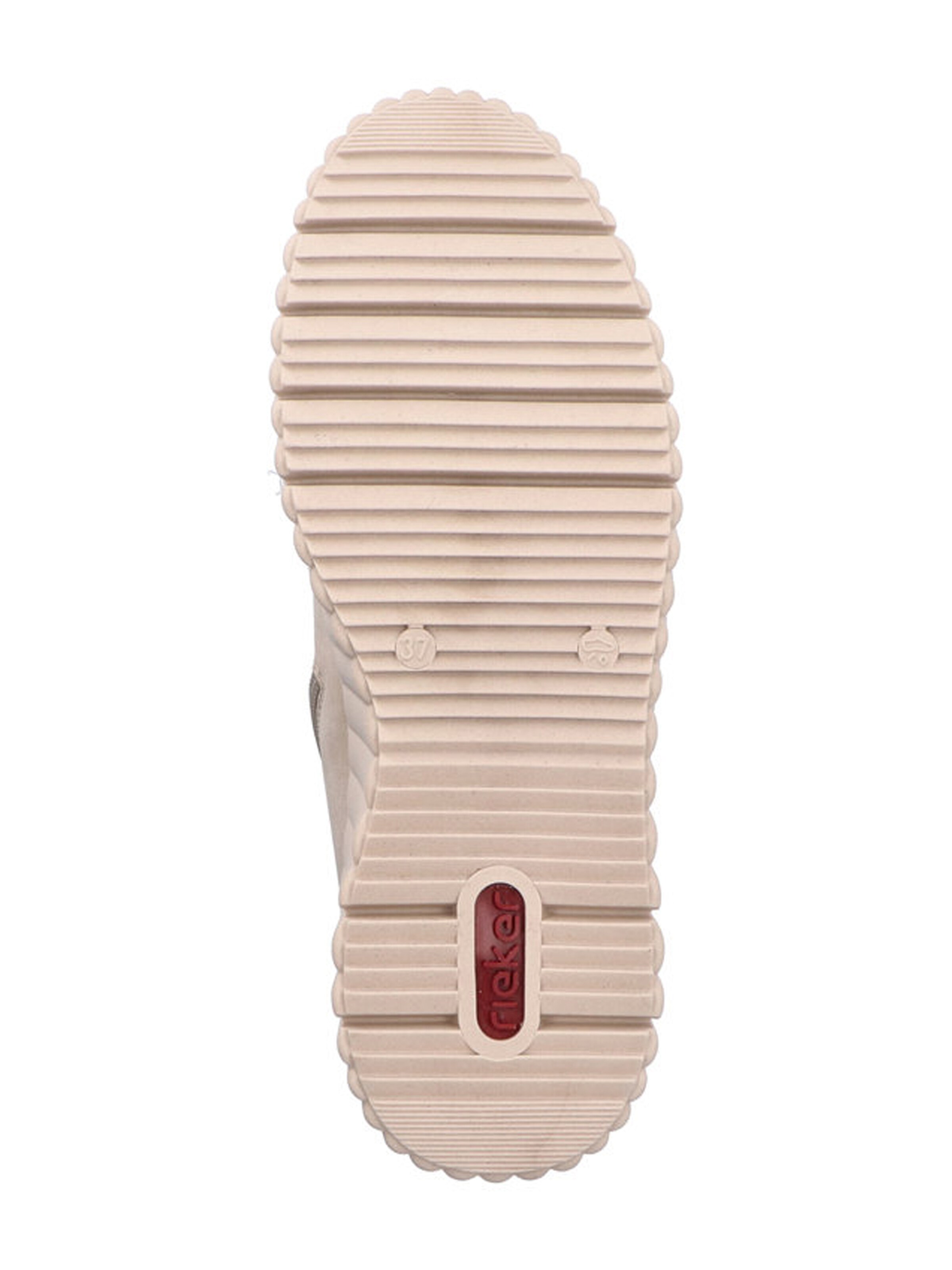 Bottines à lacets Rieker en beige