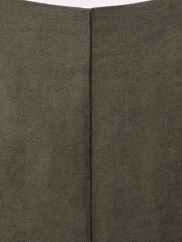 MANGO Bő szár Nadrág 'LINOVIS' - zöld