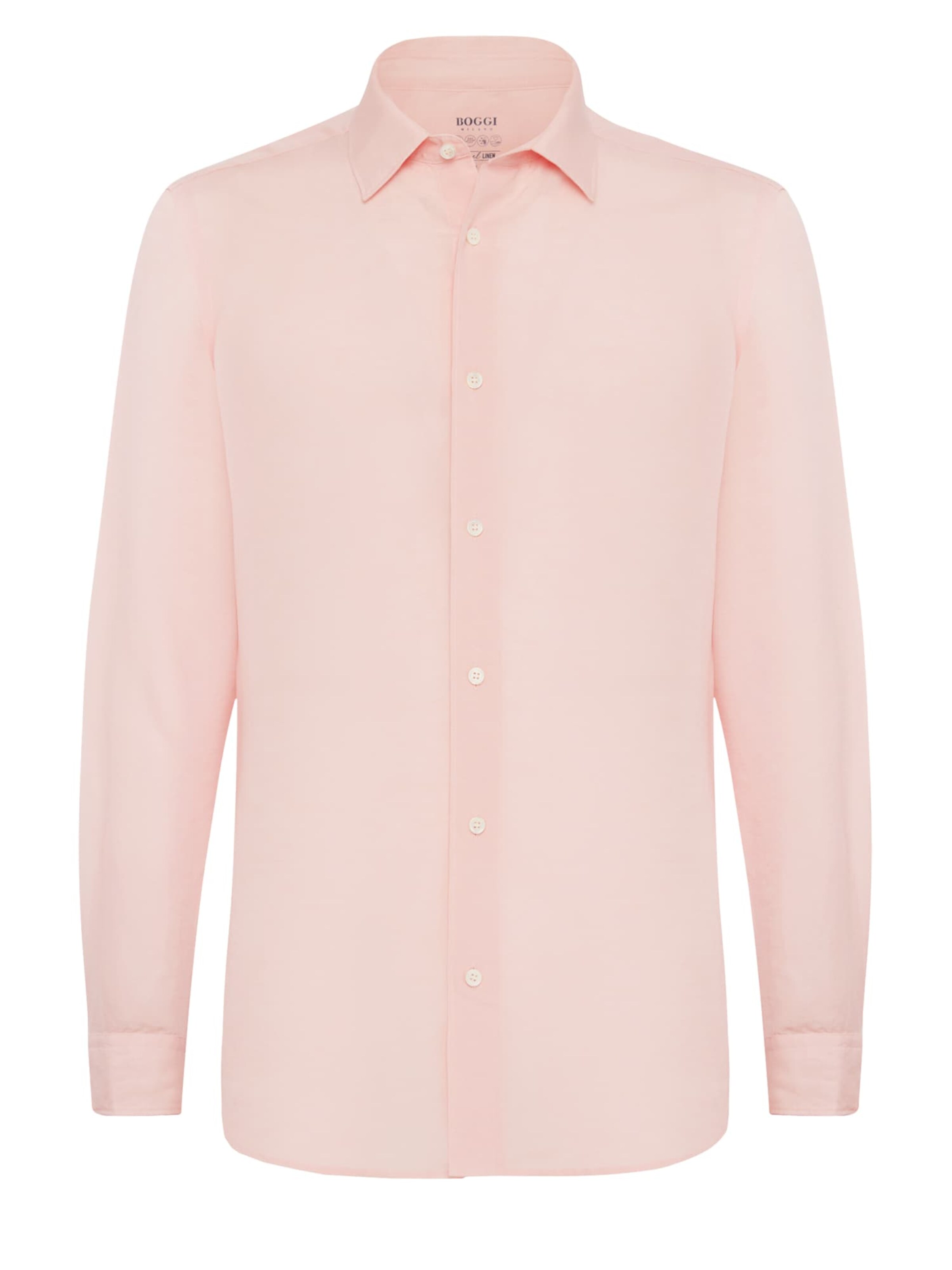 Boggi Milano Regular fit Skjorta i rosa: framsida