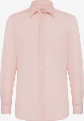 Boggi Milano Regular Fit Hemd in Pink: predná strana