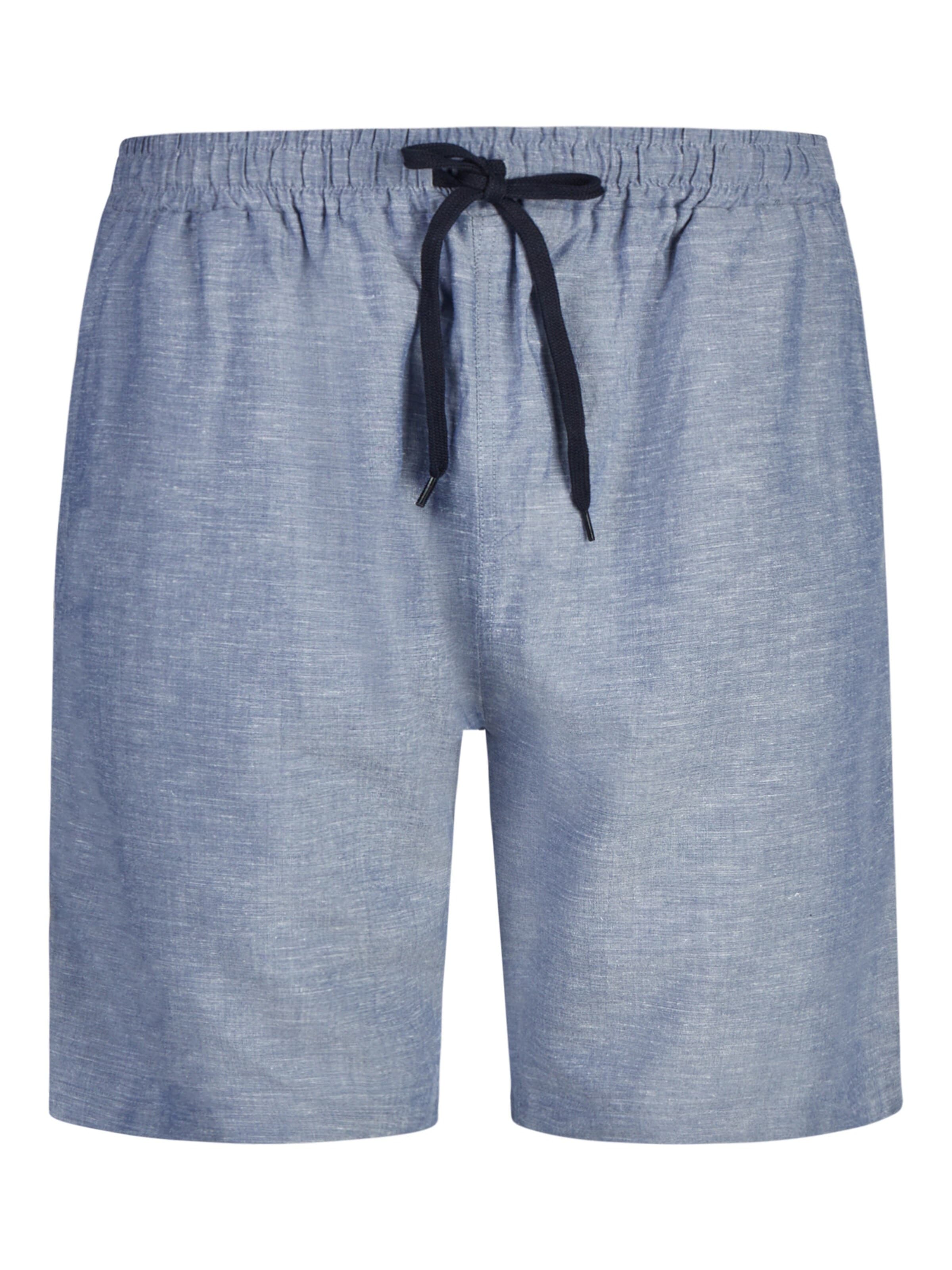 Pyjama court Phil & Co. Berlin en bleu