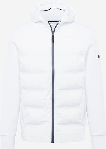 Hackett London Between-Season Jacket in White: front