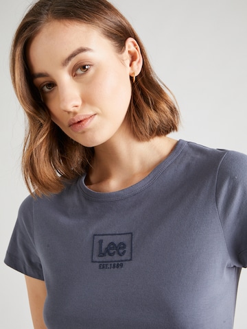 Lee T-Shirt in Blau