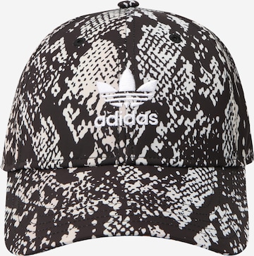 ADIDAS ORIGINALS Czapka z daszkiem 'Snake Graphic' w kolorze czarny