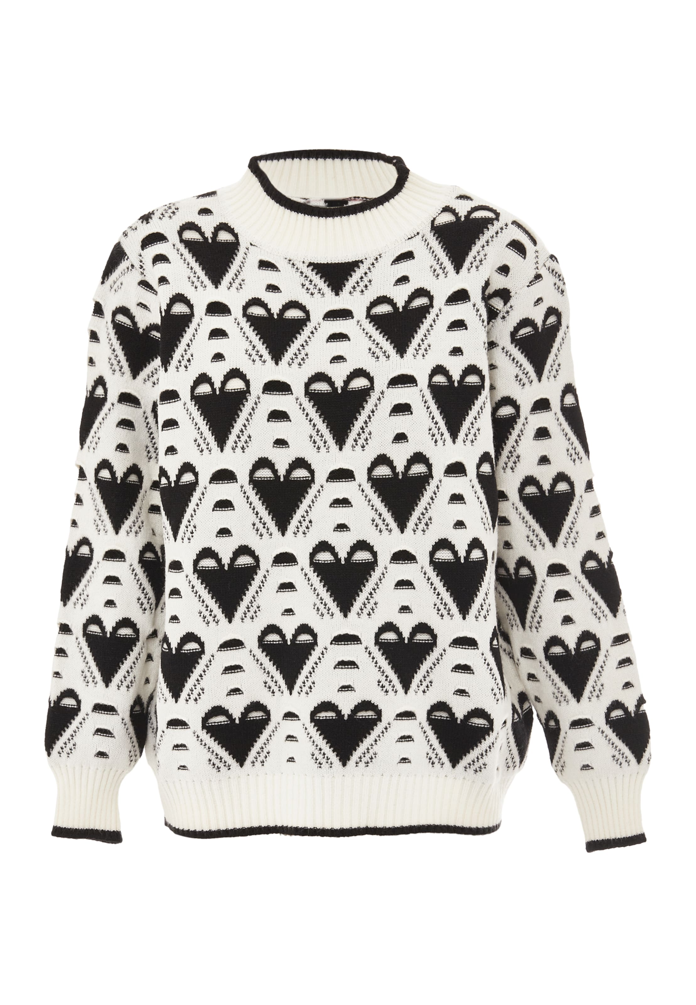 swirly Свитер в Черный: спереди