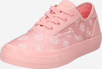 GUESS Sneakers 'PEREZZ' in Pink: front