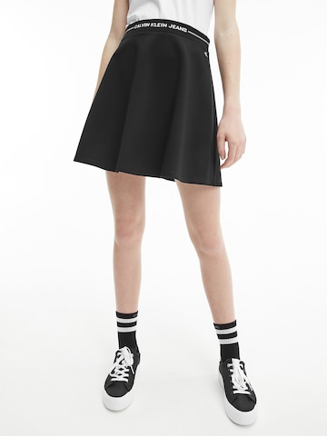 Calvin Klein Jeans Kjol i svart: framsida