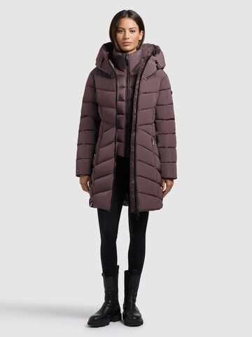 Cappotto invernale 'Dier' di khujo in lilla