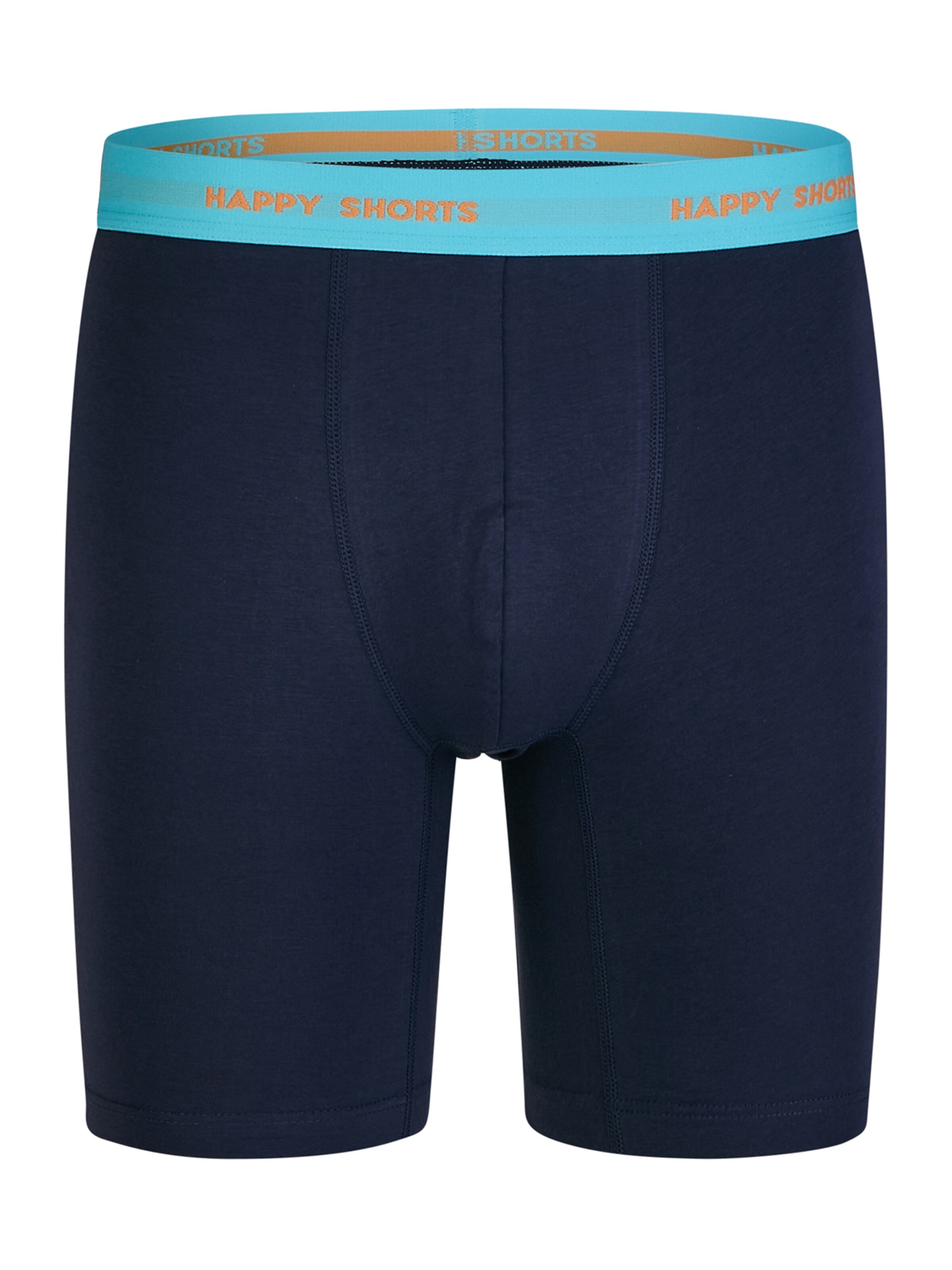Boxers ' Jersey Boxer Briefs ' Happy Shorts en bleu