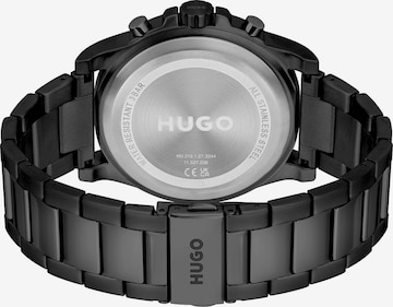 HUGO Red Analog watch in Black