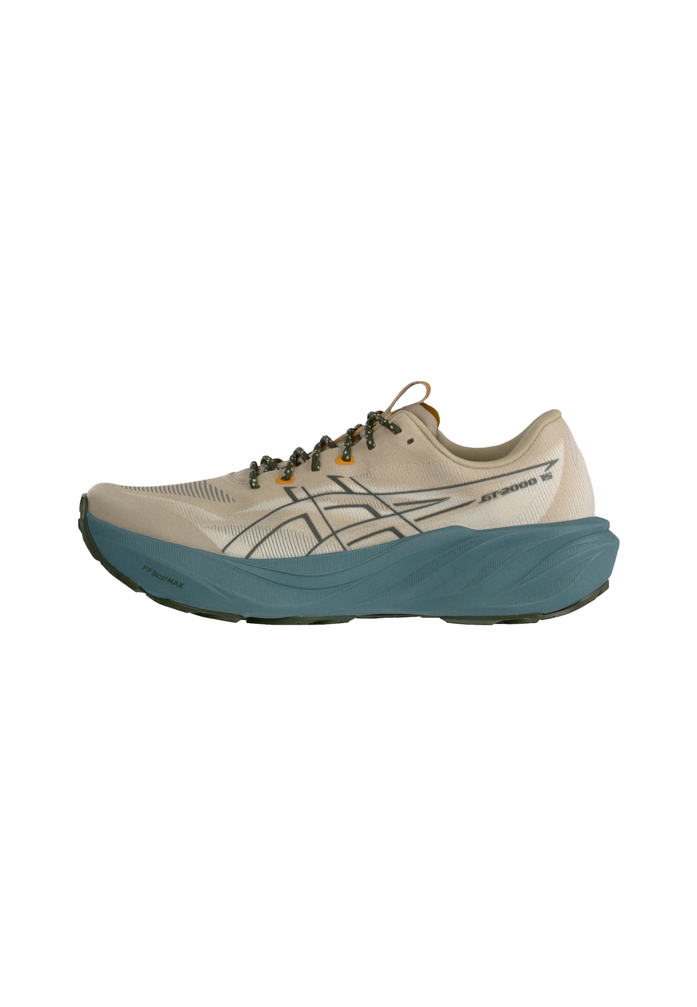 Scarpa da corsa 'GT-2000 15' in 39 ASICS di colore beige / oliva / arancione, Visualizzazione prodotti