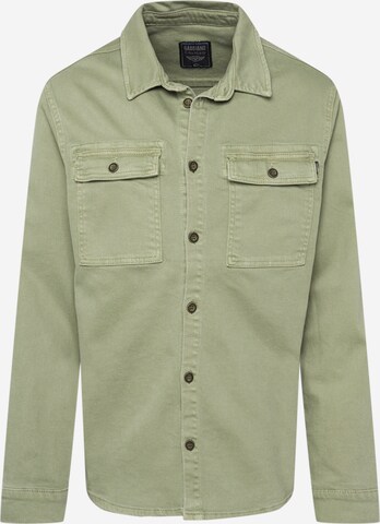 Gabbiano - Ajuste regular Camisa en verde: frente